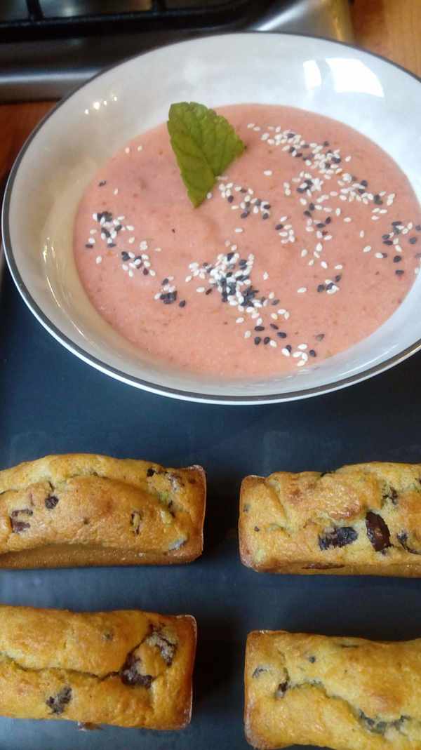 Soupe et financiers